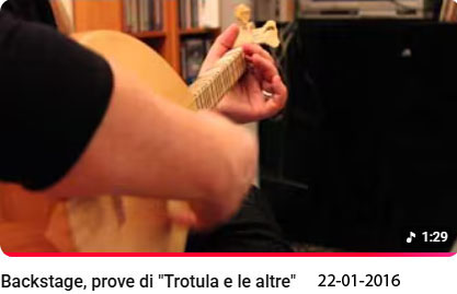Backstage di Trotula